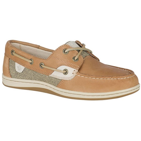 Sperry Koifish Linen Oat Boat Shoe - Picture 1 of 6